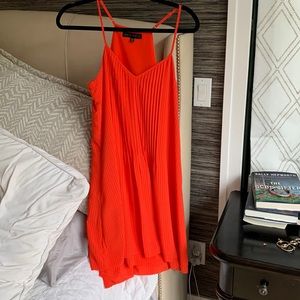 Sanctuary Bright red Orange Mini Slip Dress size small